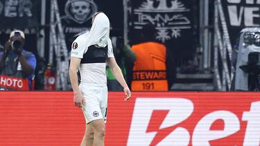 Eintracht Frankfurt musste sich knapp geschlagen geben