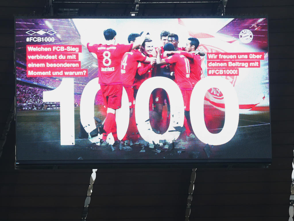 Gegen den 1. FC Köln feiert der FC Bayern München seinen 1000. Bundesligasieg