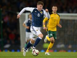 Oliver Burke gehört zu den bekanntesten Talenten der schottischen Nationalmannschaft