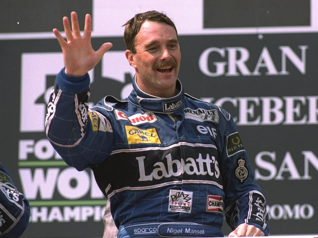 13. Platz: Nigel Mansell - 59 Podestplätze