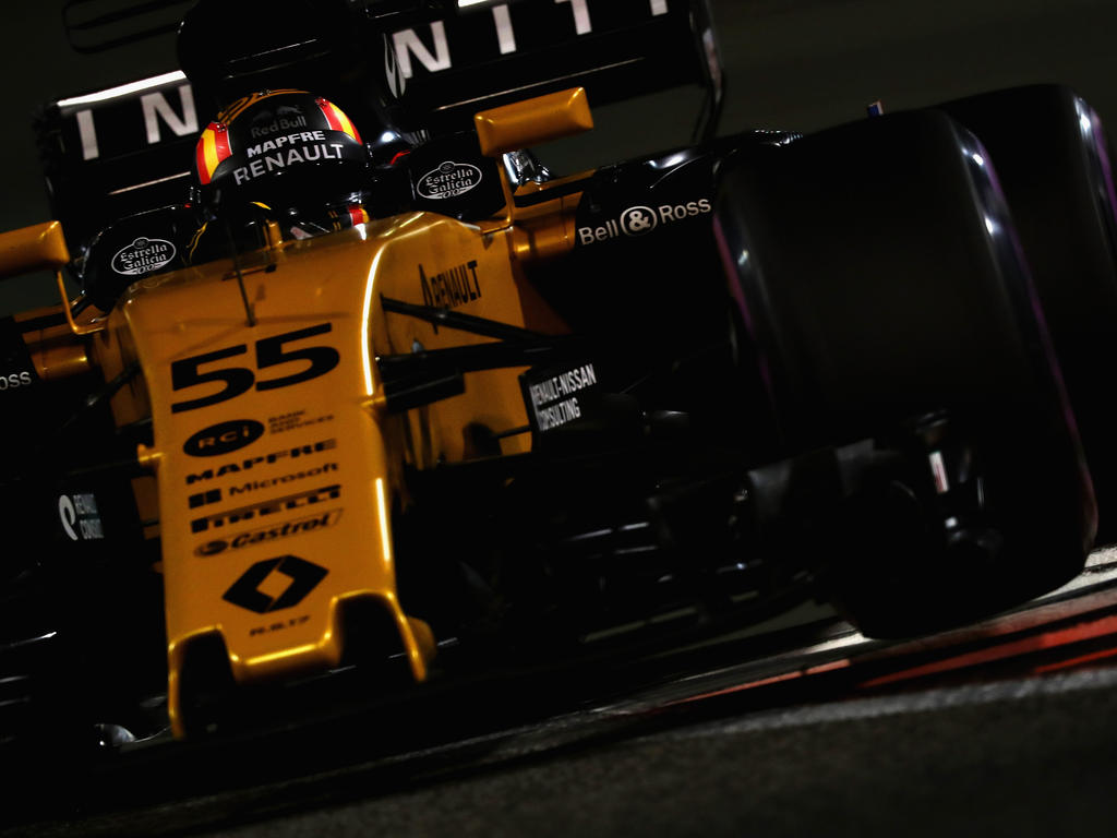 Bei den Tests vor der Saison 2017 lief der Renault-Motor nicht so wie erhofft Bei den Tests vor der Saison 2017 lief der Renault-Motor nicht so wie erhofft