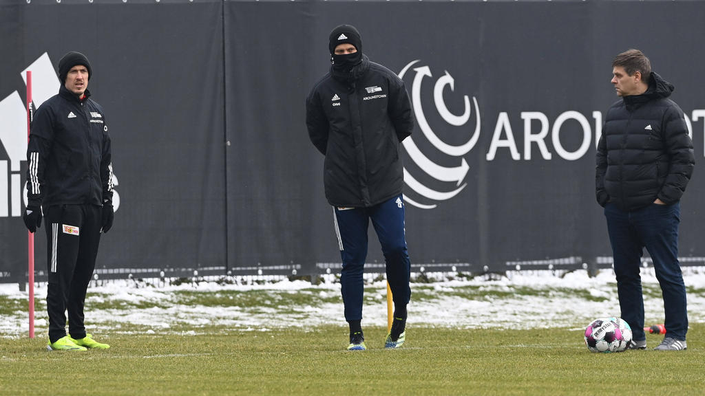 Der Abgang von Max Kruse (l.) hat Oliver Ruhnert (r.) unerwartet getroffen Der Abgang von Max Kruse (l.) hat Oliver Ruhnert (r.) unerwartet getroffen