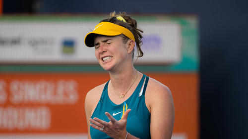 Die Tennisspielerin Elina Svitolina braucht eine Pause
