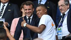 Emmanuel Macron hat auf Kylian Mbappé eingewirkt