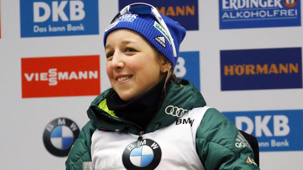 Will in Ruhpolding beim Sprint alles geben: Franziska Preuß Will in Ruhpolding beim Sprint alles geben: Franziska Preuß