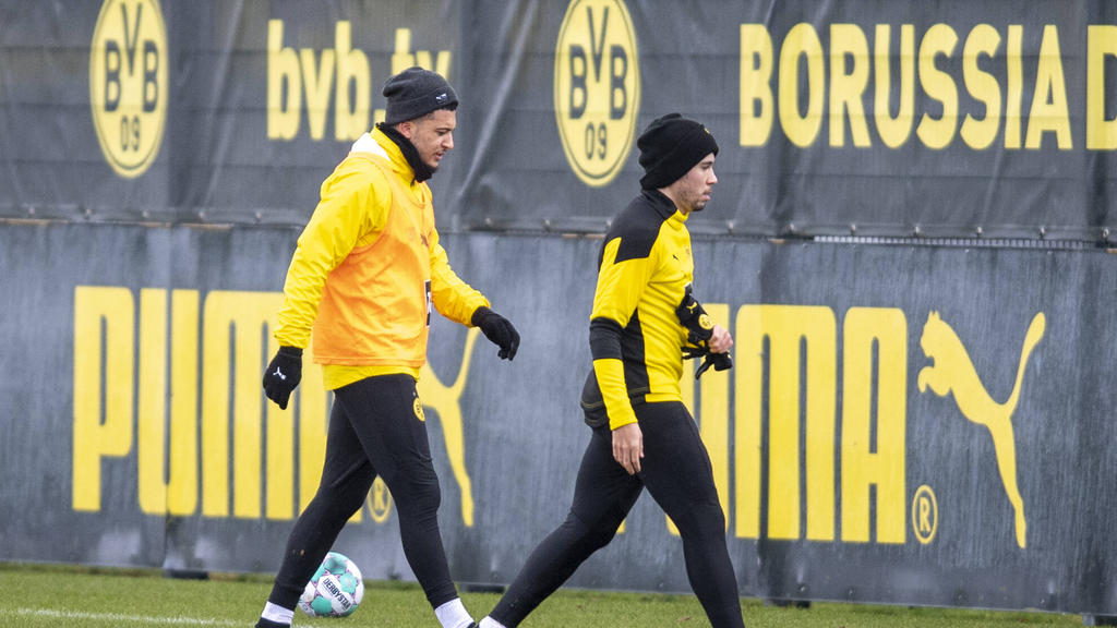 Jadon Sancho und Raphael Guerreiro könnten dem BVB beim FC Bayern fehlen