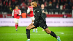 PSG-Stürmer Kylian Mbappé erzielte beim Sieg in Reims alle drei Tore