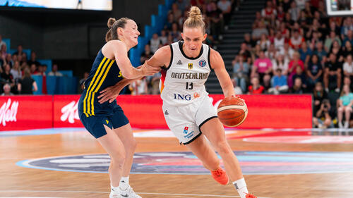 Das DBB-Team durfte gegen Schweden jubeln