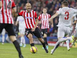 El Atlético se enfrentará al Athletic con un Aduriz en racha. (Foto: Getty)