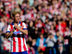 Ferndando Torres spielt wieder im Trikot von Atlético Madrid Fußball