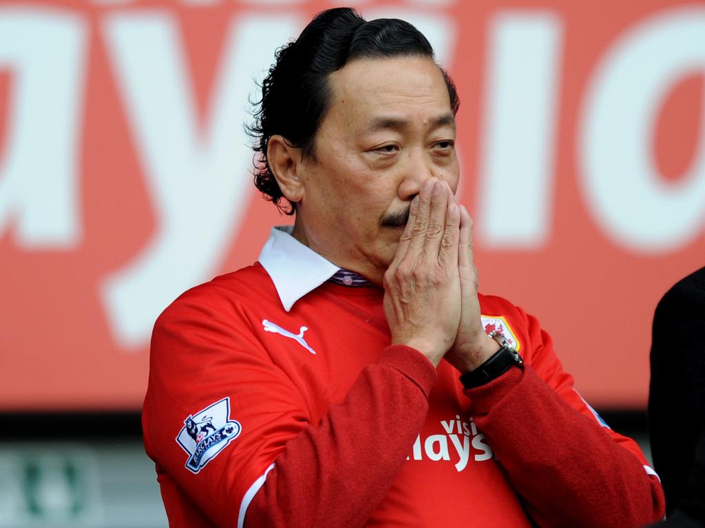 Cardiff City Boss Vincent Tan wirft der Vereinsführung von Wigan Athletic Rassismus vor