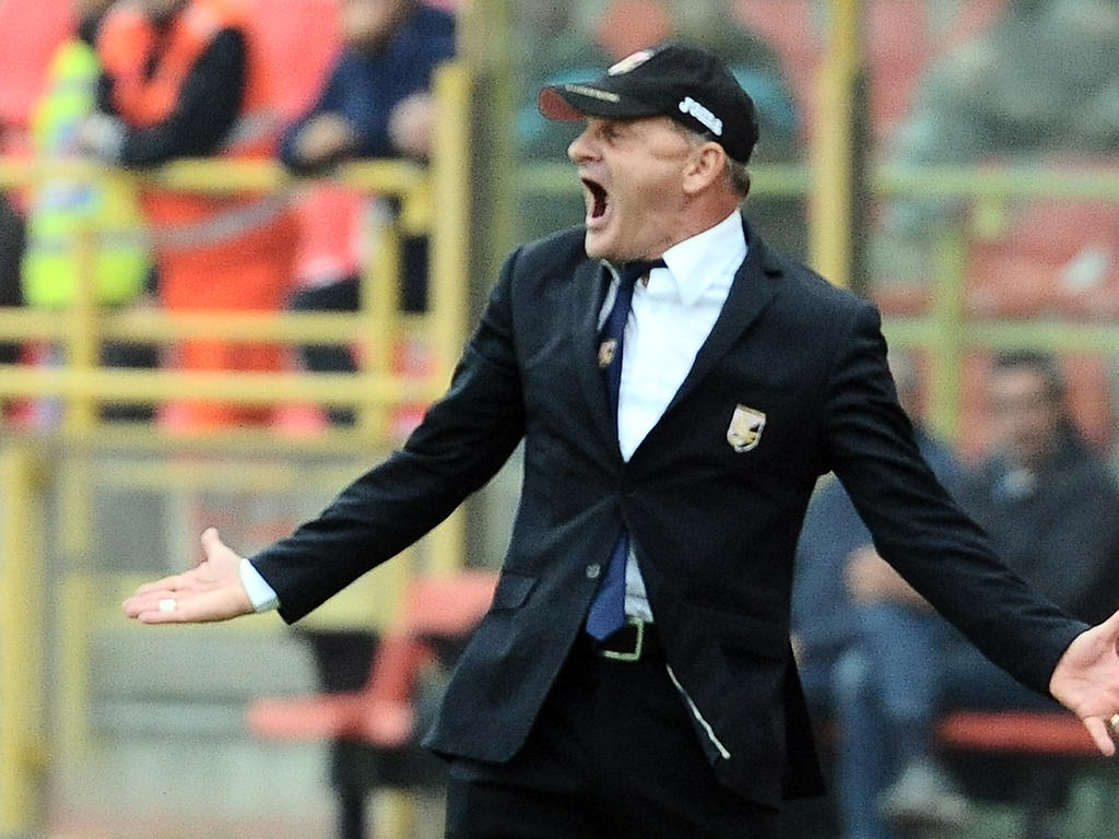 Giuseppe Iachini está de vuelta para intentar salvar al Palermo. (Foto: Getty)