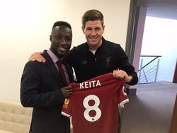 Naby Keita wird mit der Nummer acht auflaufen (Bildquelle: Twitter @LFC)