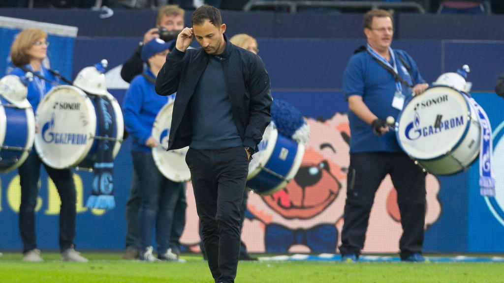 Domenico Tedesco steht beim FC Schalke bereits unter Druck