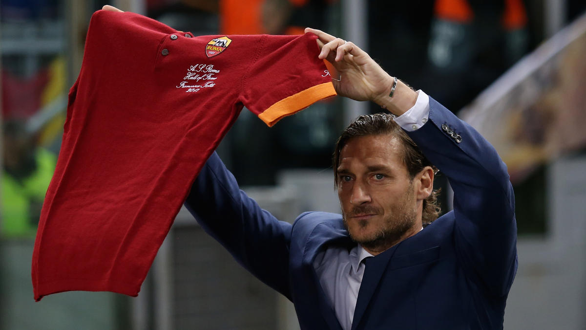 Wird den AS Rom wohl auch verlassen: Francesco Totti Wird den AS Rom wohl auch verlassen: Francesco Totti