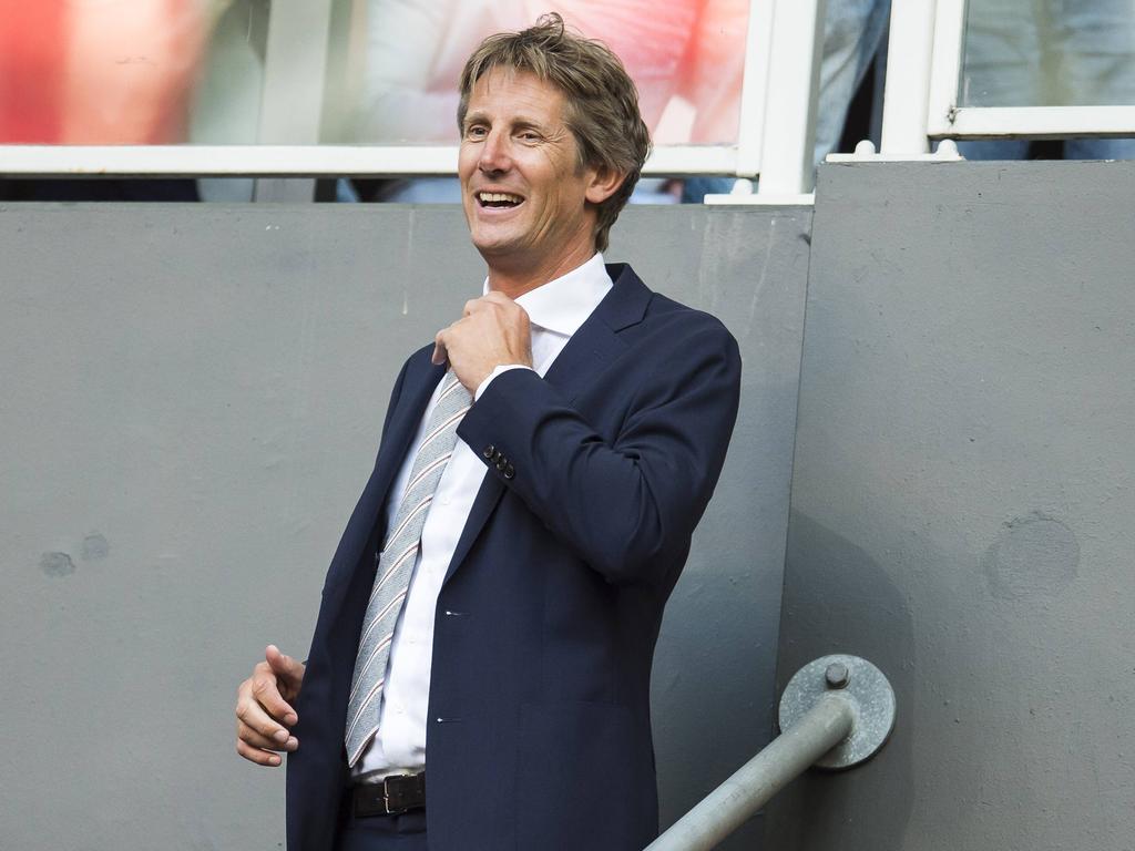 Edwin van der Sar darf sich bei Ajax über eine neue Position freuen