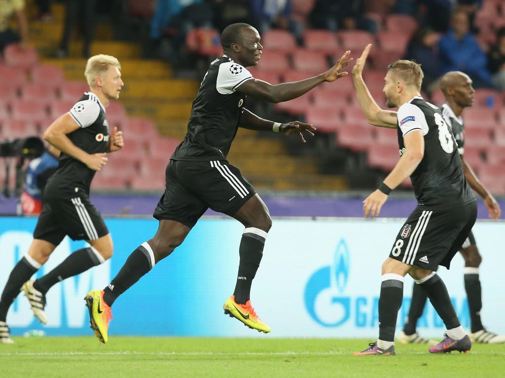 Champions League » News » Aboubakar double helps Besiktas down Napoli