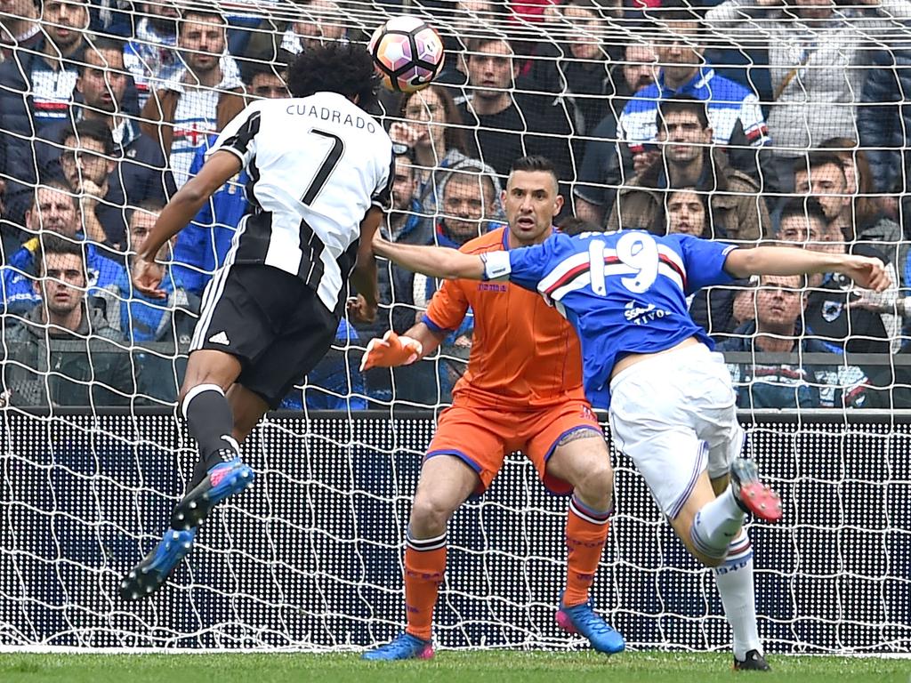 Juventus siegte 1:0 gegen Sampdoria