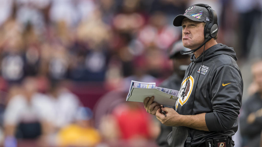 Jay Gruden wurde am Dienstag entlassen Jay Gruden wurde am Dienstag entlassen