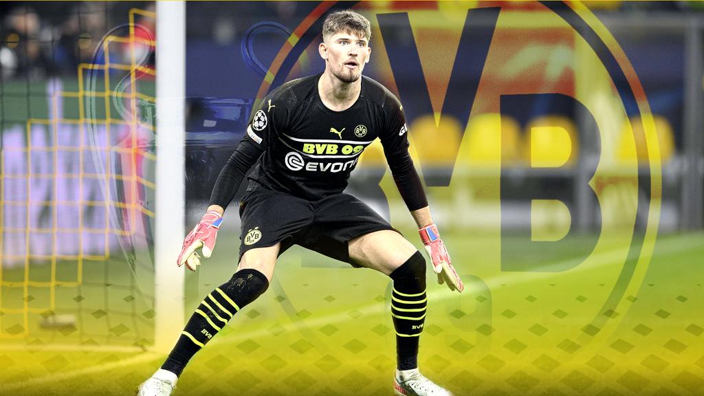 Gregor Kobel soll auch in der Champions League der Rückhalt des BVB sein Gregor Kobel soll auch in der Champions League der Rückhalt des BVB sein