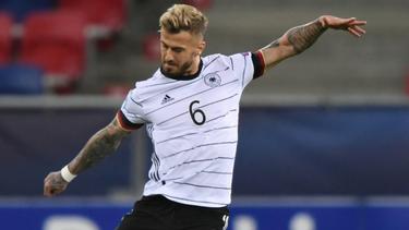 U21-Europameister Niklas Dorsch bedankt sich bei seiner Oma
