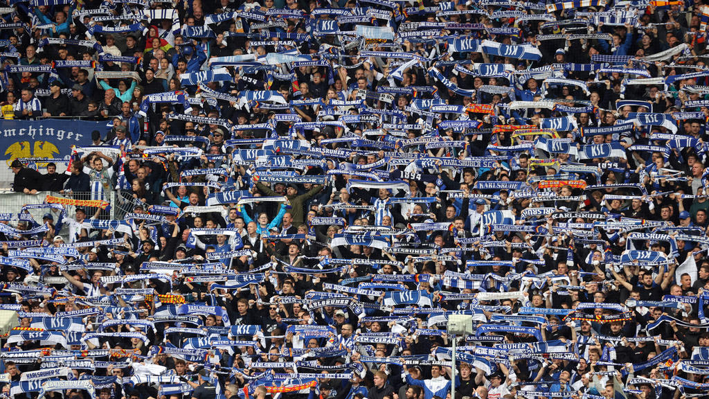Die KSC-Fans werden ausgezeichnet Die KSC-Fans werden ausgezeichnet