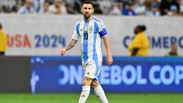 Lionel Messi ist angeschlagen, soll aber im Halbfinale der Copa América gegen Kanada spielen. 