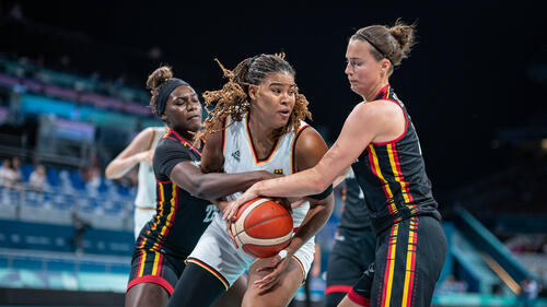 Die deutschen Basketballerinnen haben sich gegen Belgien durchgesetzt