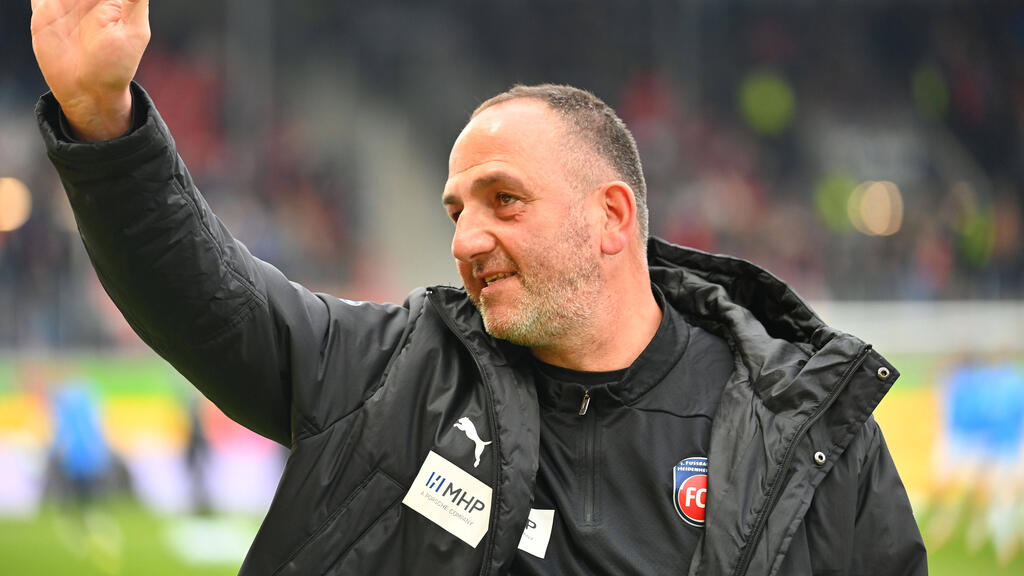 Frank Schmidt steht vor seinem 700. Spiel als Trainer des 1. FC Heidenheim