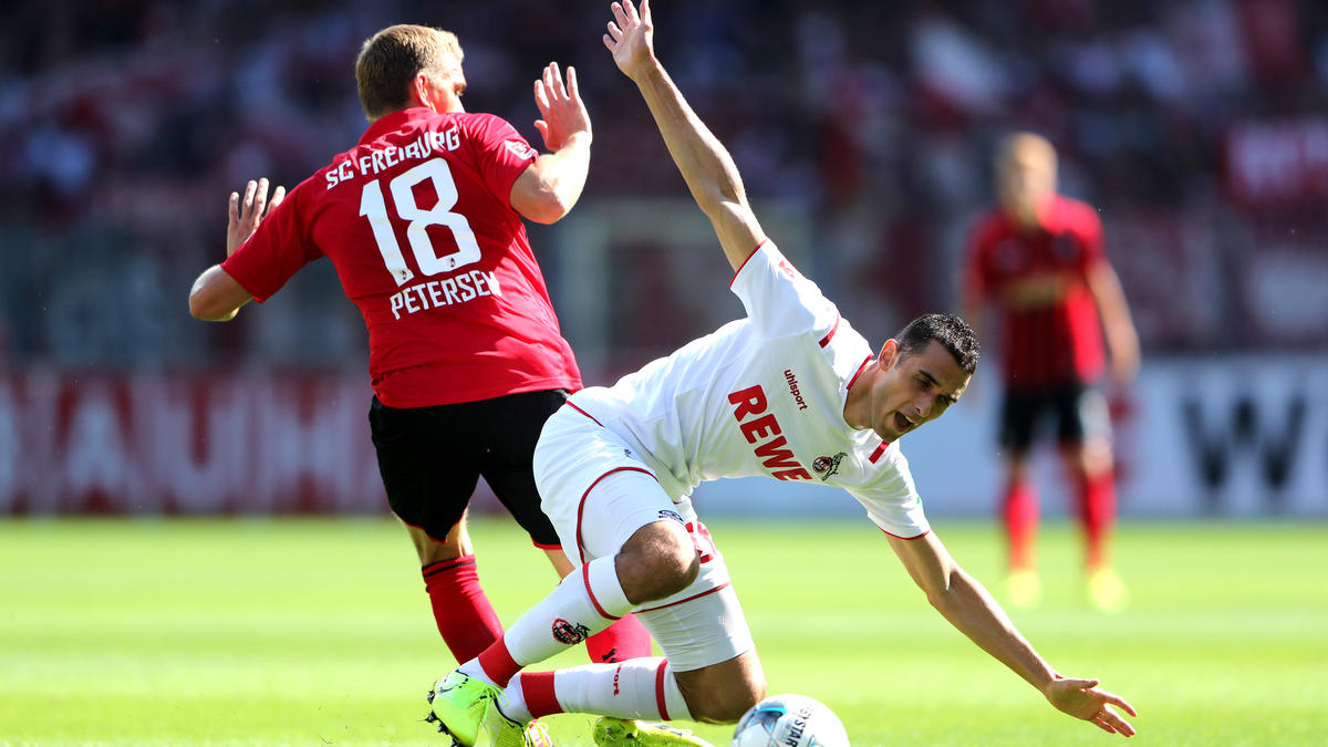 Kölns Neuzugang Skhiri sorgte für den 2:1-Endstand in Freiburg Kölns Neuzugang Skhiri sorgte für den 2:1-Endstand in Freiburg