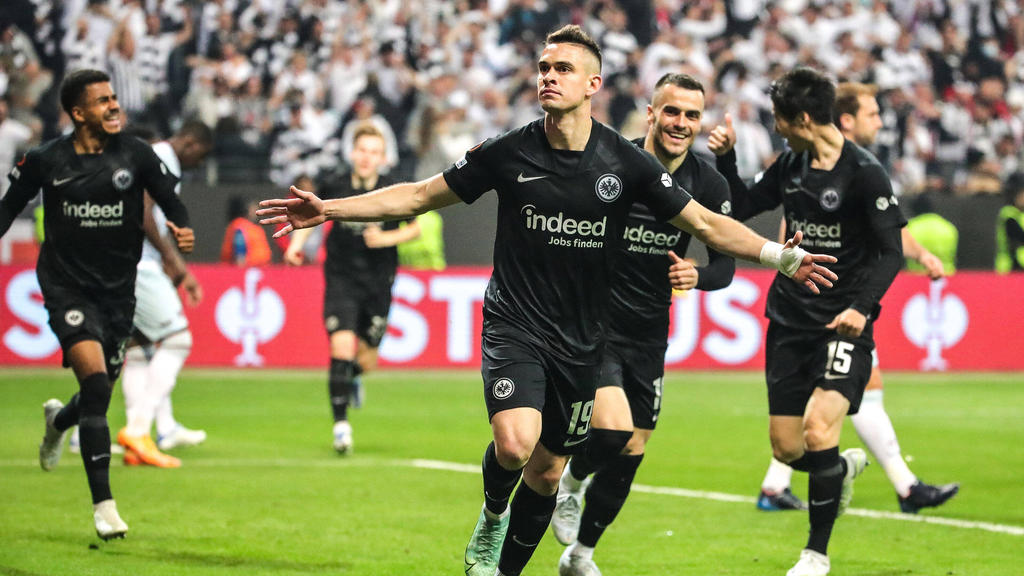 Eintracht Frankfurt zog ins Finale der Europa League ein