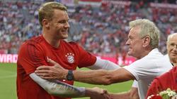 Sepp Maier traut Manuel Neuer (li.) den Vereinsrekord zu