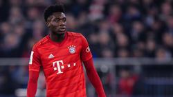 Alphonso Davies ist Leistungsträger beim FC Bayern