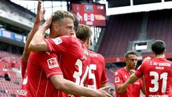 Starke Unioner: Am Ende gewannen die Berliner mit 2:1 in Köln
