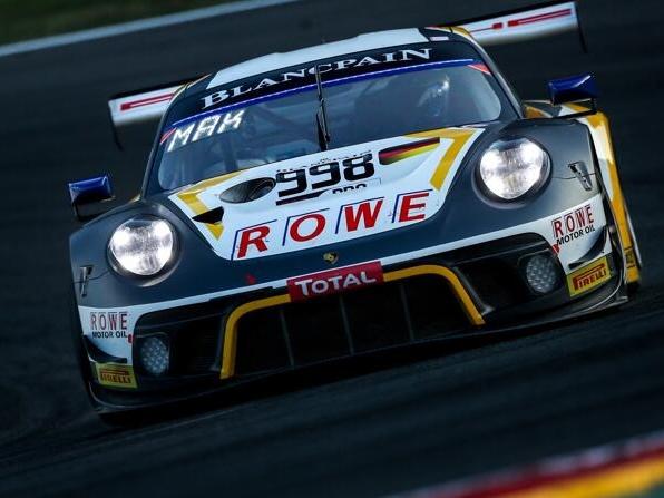 Der Porsche 911 GT3 R des Rowe-Teams gewann eben erst die 24 Stunden von Spa Der Porsche 911 GT3 R des Rowe-Teams gewann eben erst die 24 Stunden von Spa