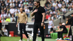 Daniel Farke steht bei den Fans von Borussia Mönchengladbach in der Kritik