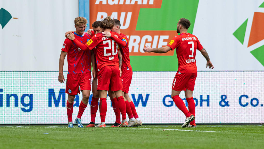 Holstein Kiel schiebt sich auf den Relegationsplatz der 2. Bundesliga Holstein Kiel schiebt sich auf den Relegationsplatz der 2. Bundesliga