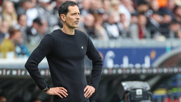 Dino Toppmöller coacht die Eintracht seit dem letzten Jahr