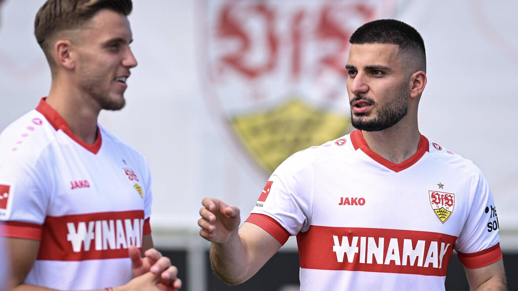 Ermedin Demirovic und Deniz Undav stürmen gemeinsam für den VfB