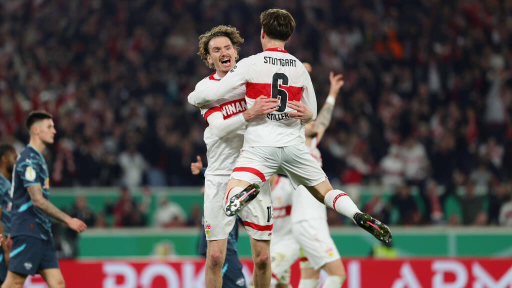 Der VfB Stuttgart setzte sich gegen RB Leipzig durch