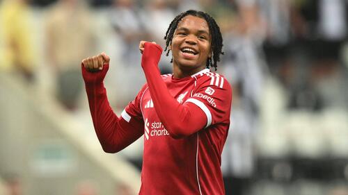 Erzielt den Siegtreffer für Liverpool: Der erst 16 Jahre alte Ngumoha