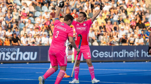 Die deutschen Hockey-Herren feierten einen Kantersieg