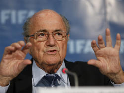 Blatter en rueda de prensa. (Foto: Getty)