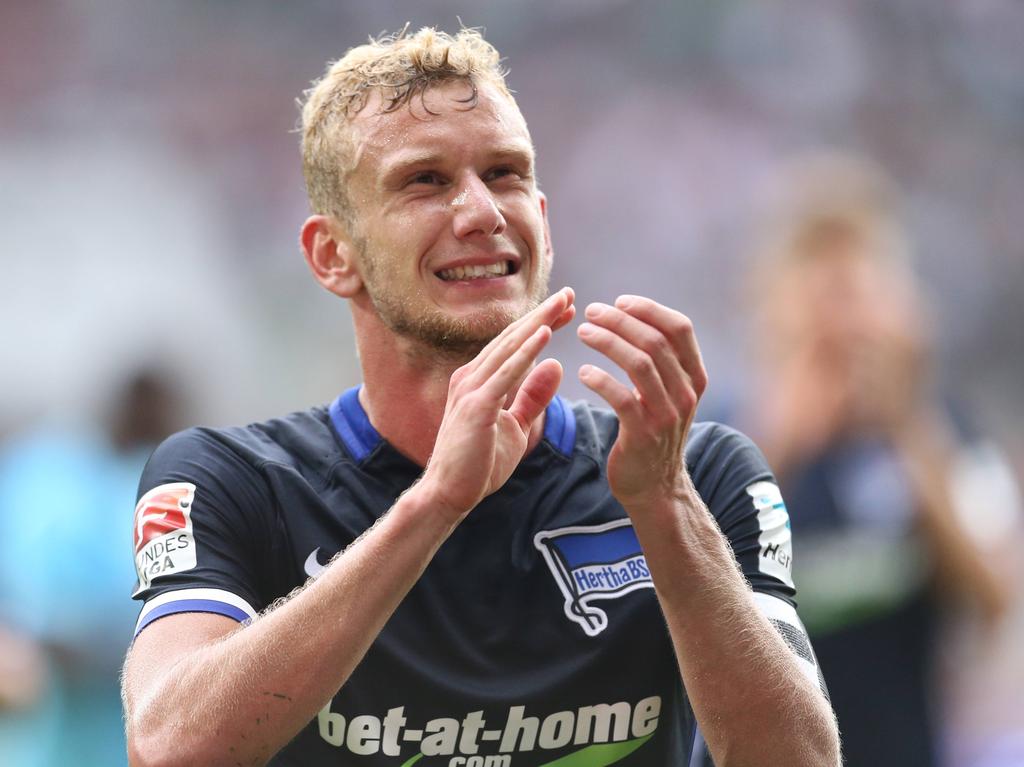 Herthas Kapitän Fabian Lustenberger bleibt bis 2019 in Berlin