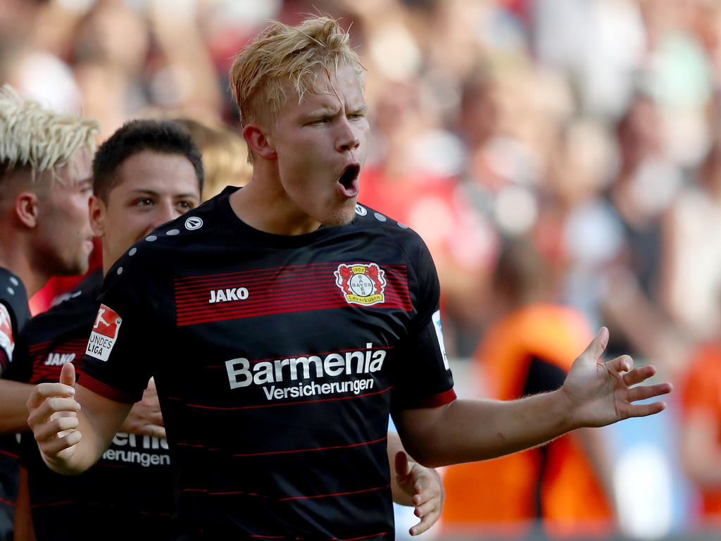 Joel Pohjanpalo hat einen Lauf Joel Pohjanpalo hat einen Lauf