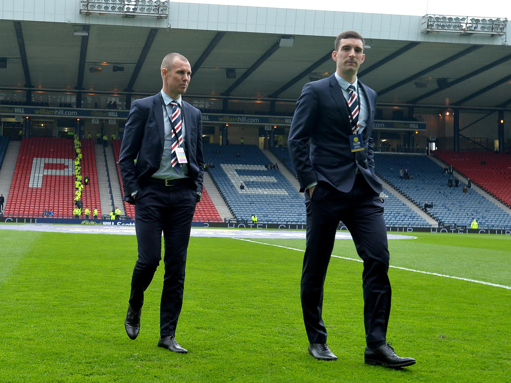Suspended: Kenny Miller and Lee Wallace
