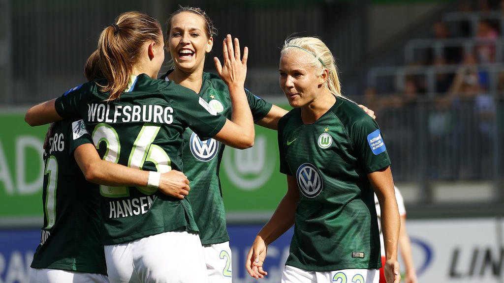 Die Wolfsburger Frauen müssen gegen Lyon ran