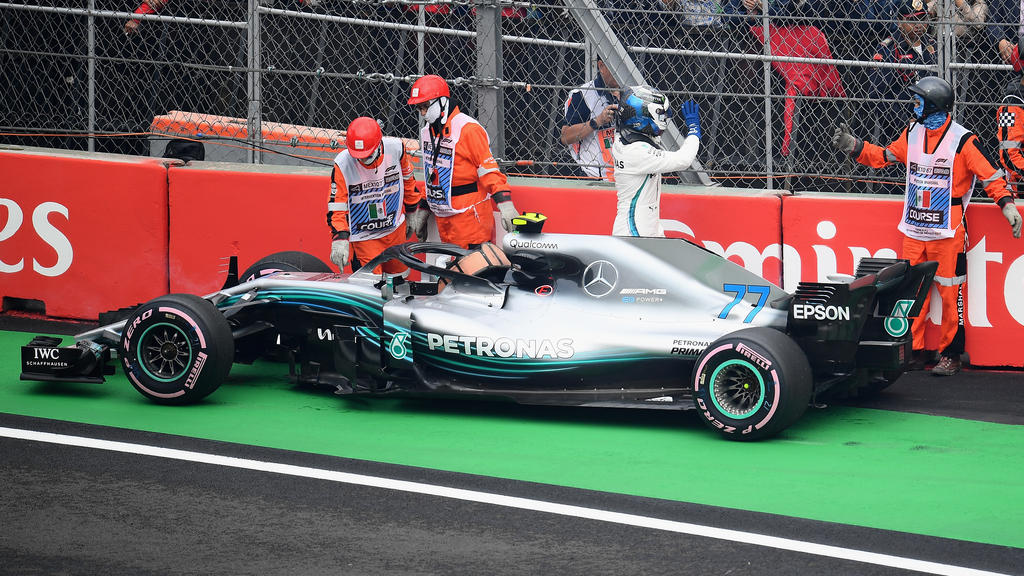 Valtteri Bottas war bei Mercedes in der zweiten Saisonhälfte meist Statist Valtteri Bottas war bei Mercedes in der zweiten Saisonhälfte meist Statist