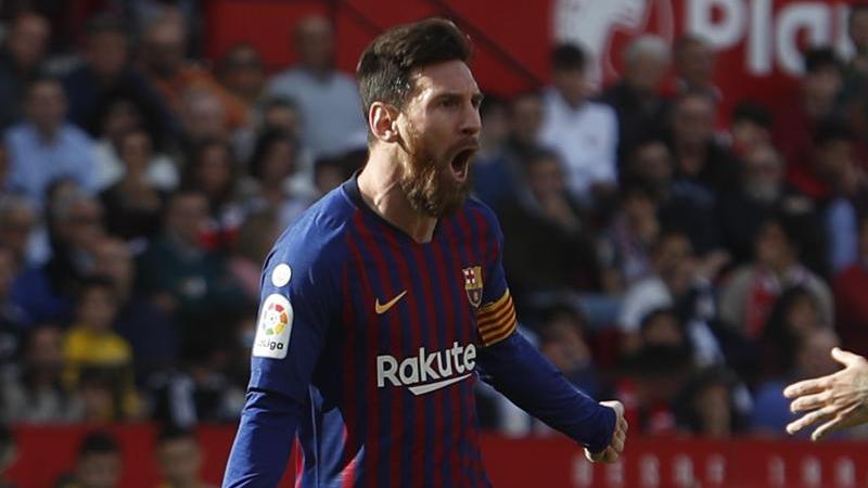 Lionel Messi war gegen Sevilla der gefeierte Held
