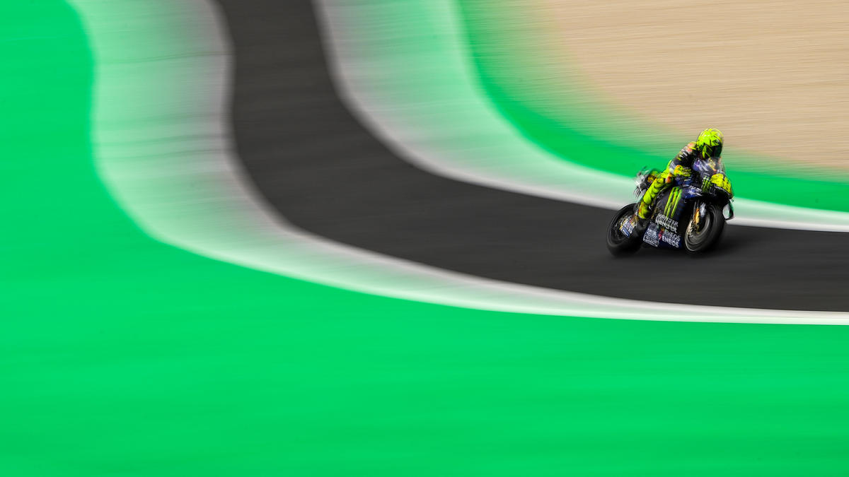 Valentino Rossi will beim Grand Prix in Barcelona angreifen Valentino Rossi will beim Grand Prix in Barcelona angreifen